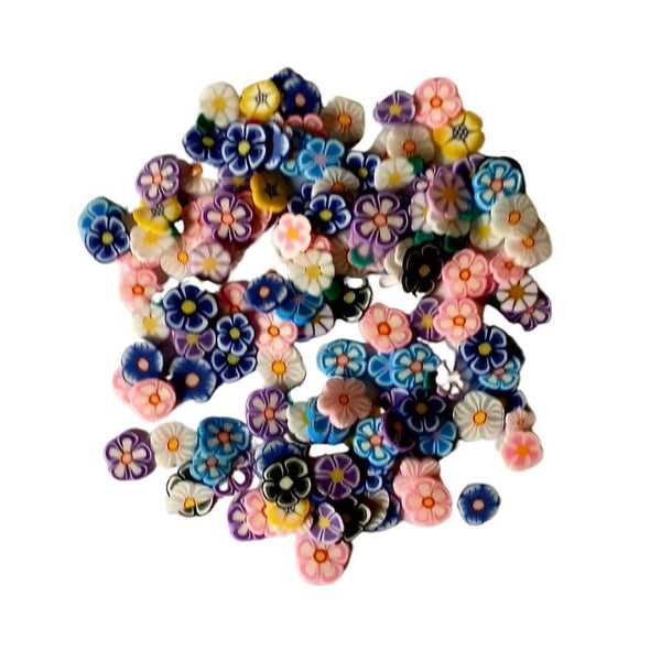 Colourful Flowers Slime Sprinkles - Slime Sprinkles - Slime Glue