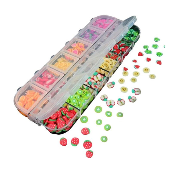 Fruity Slices Assortment Slime Sprinkles - Slime Sprinkles - Slime Glue